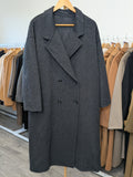 199 90% Wool Coat Charcoal