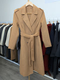 014 100% Wool Coat Camel