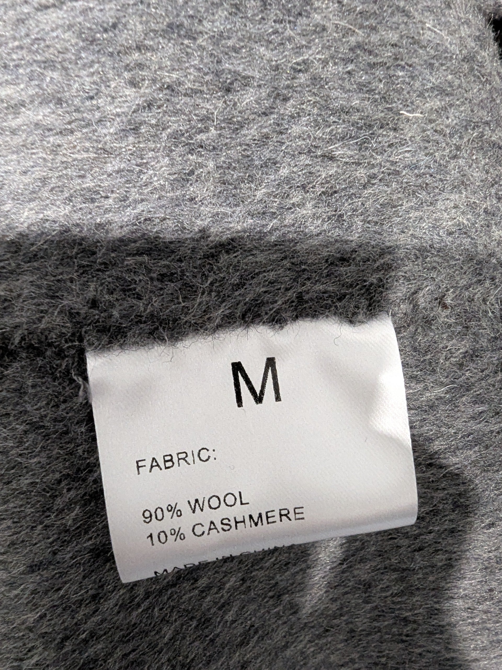 006 Cashmere blend Grey