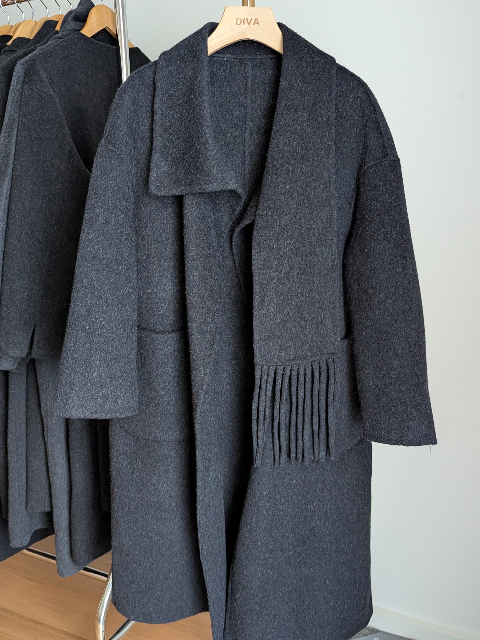 Pure Wool Coat Hand Made 193 Size M8-12 Brand New