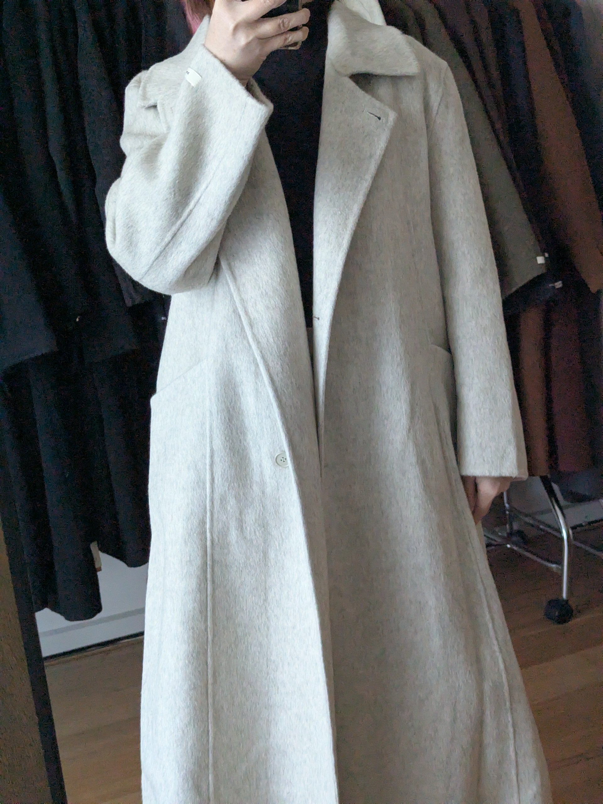 Brand New Pure Wool Coat High Quality Wool 154 Size M8-12