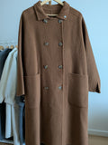 238 70% Wool Coat Camel M 12-14