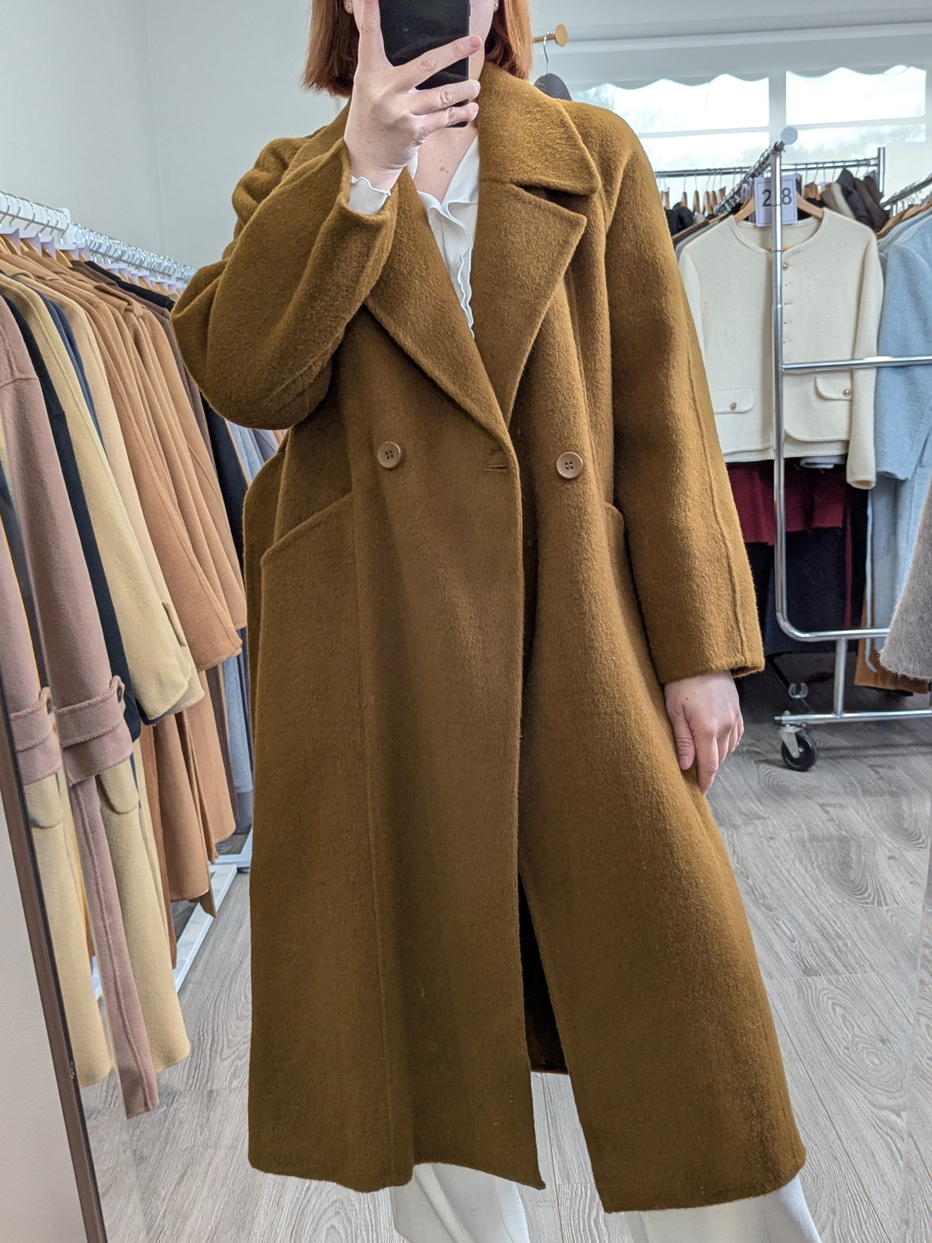 116 72% Wool Coat S 6-8