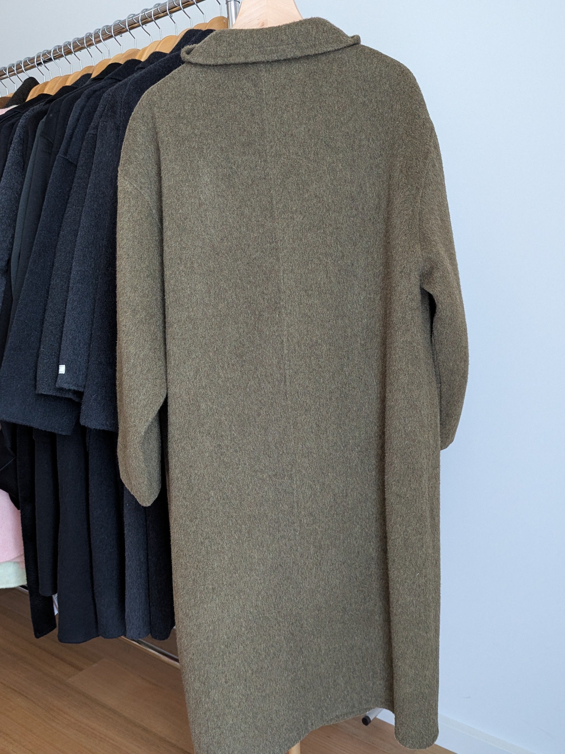 Oversized style Pure Wool Coat High Quality Wool 149 Size S M