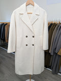 024 100% Wool Coat Cream
