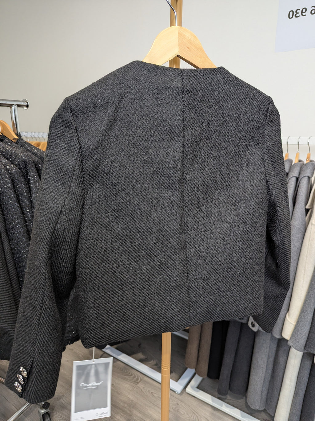211 Goose Down Tweed Jacket