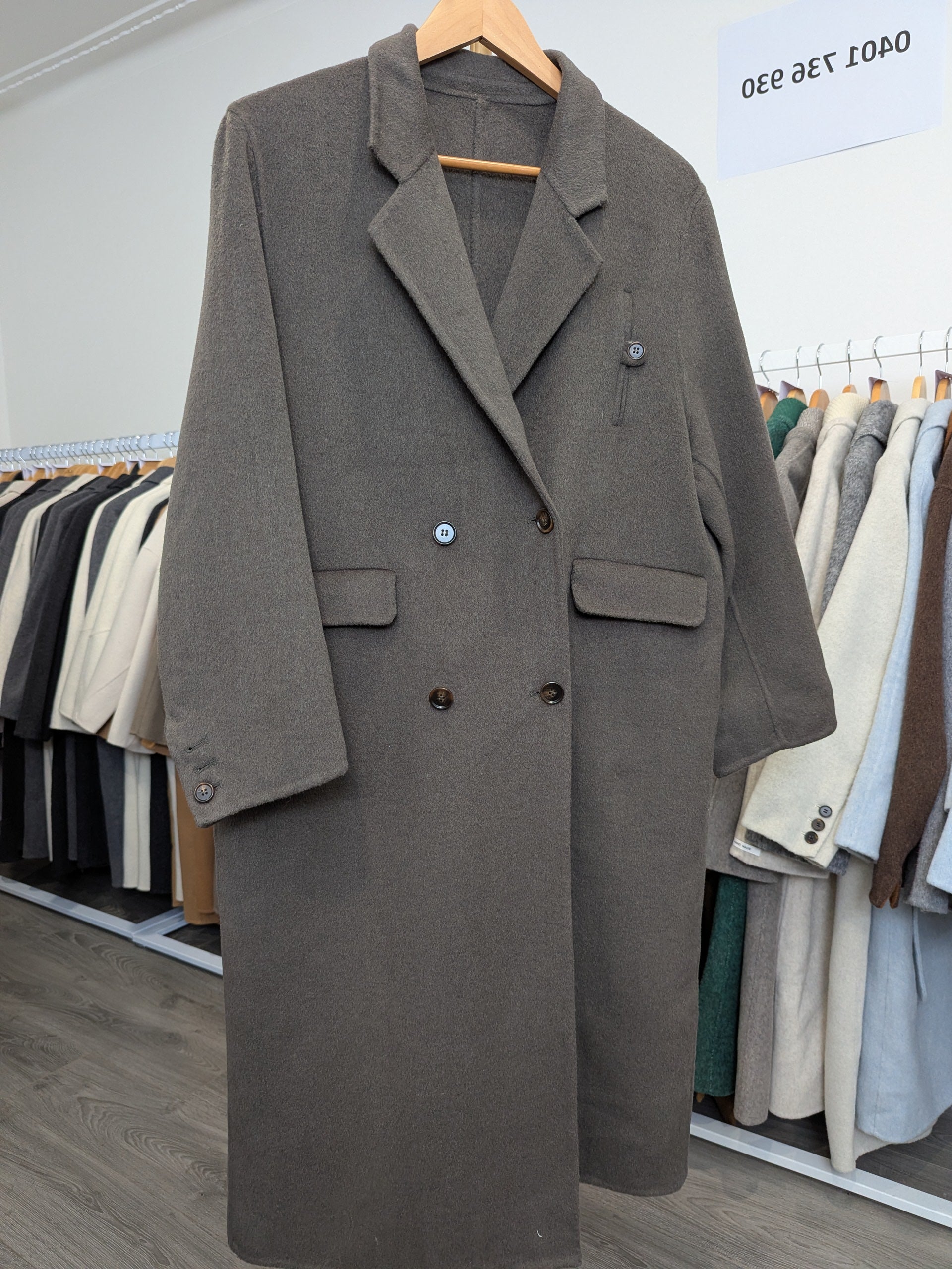 137 100% Wool Coat M 12-16