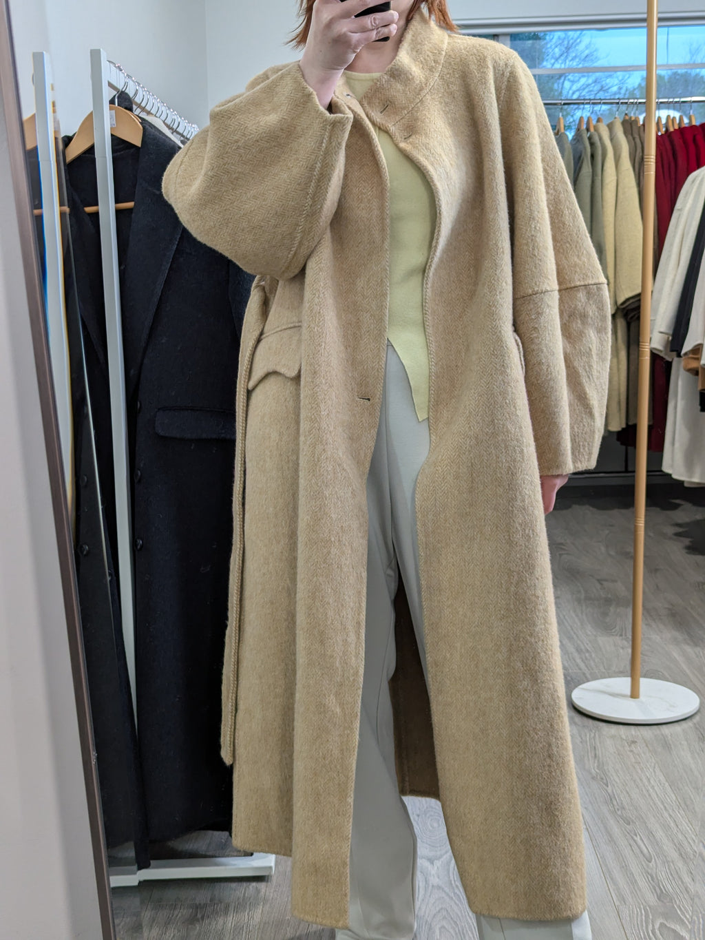 188 100% Wool Coat S 10-14