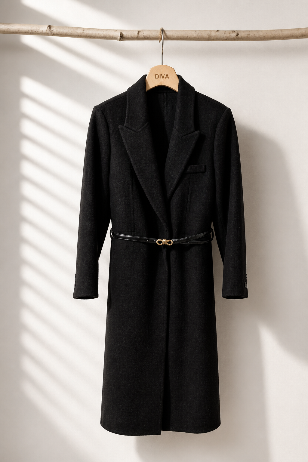 008 100% Wool Black S 6-8 M 10-12