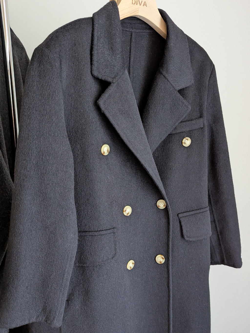 Brand New Pure Wool Coat Hand made 160 Size S8-10 M10-12