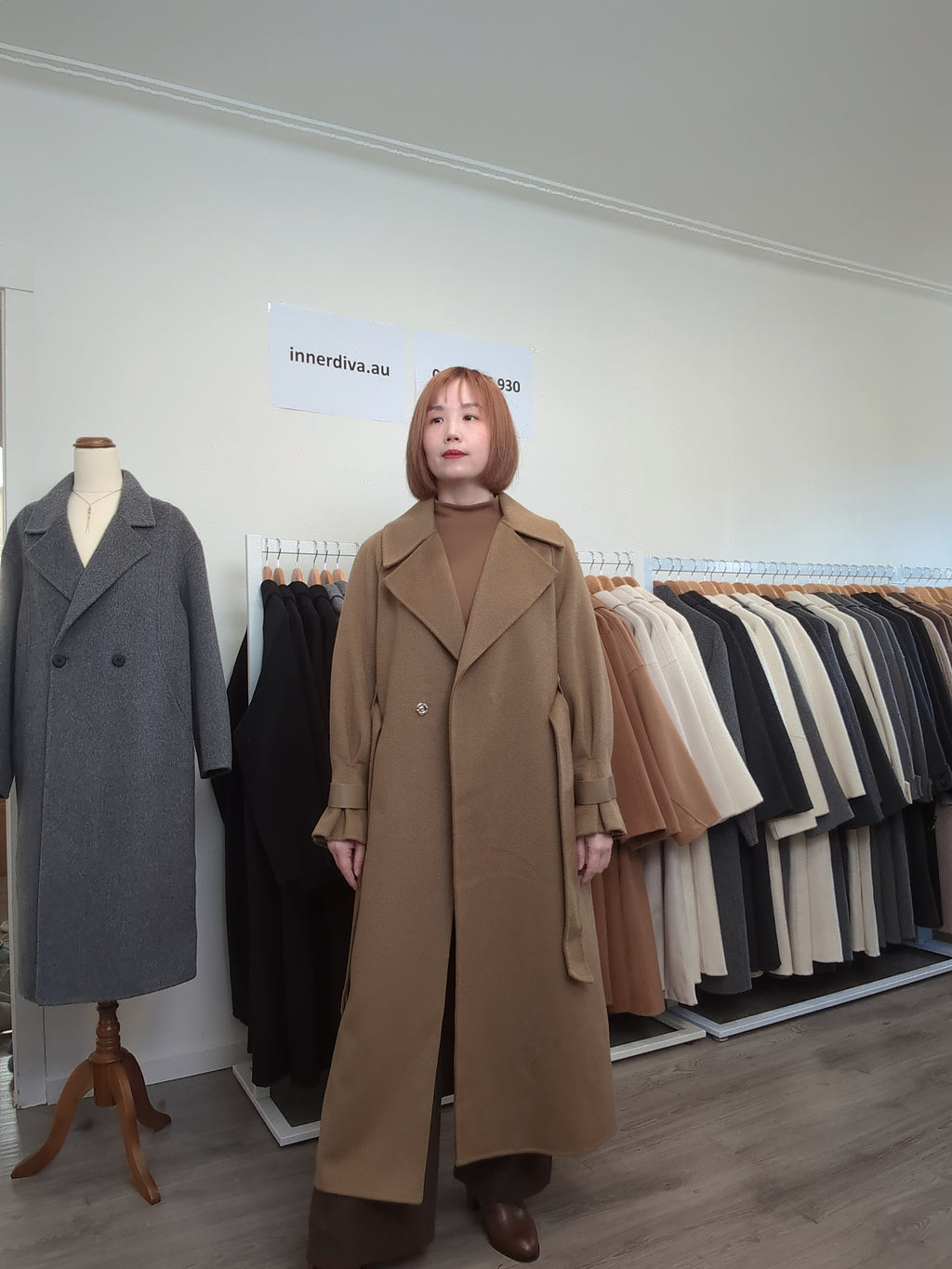 027 100% Wool Coat