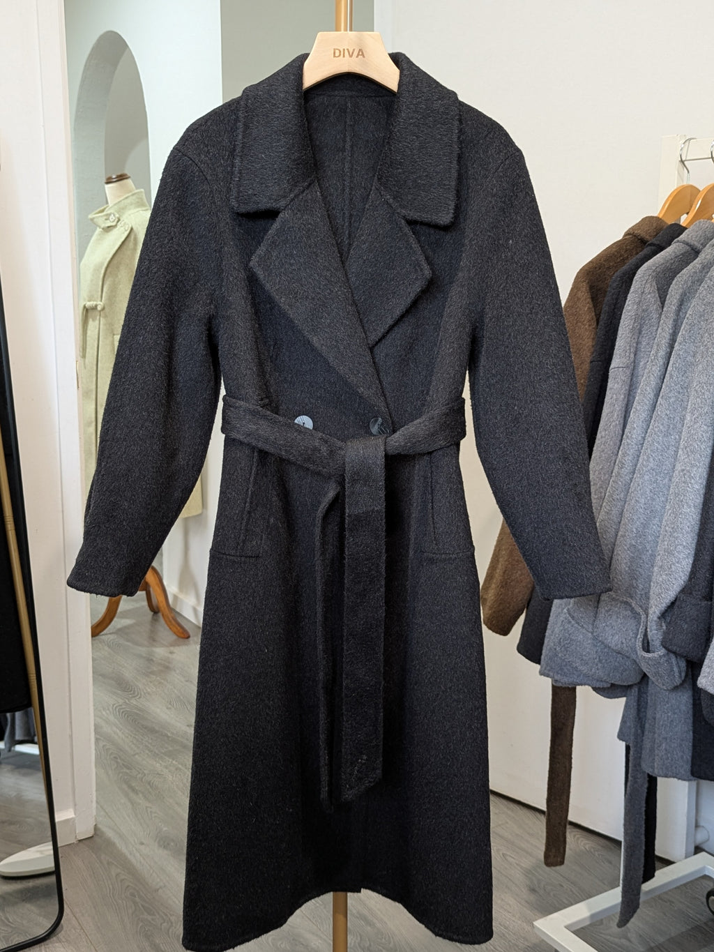 005 Cashmere blend Charcoal