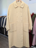 165 75% Wool Coat Yellow