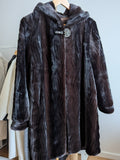 101 Faux Fur Coat Size 8-10