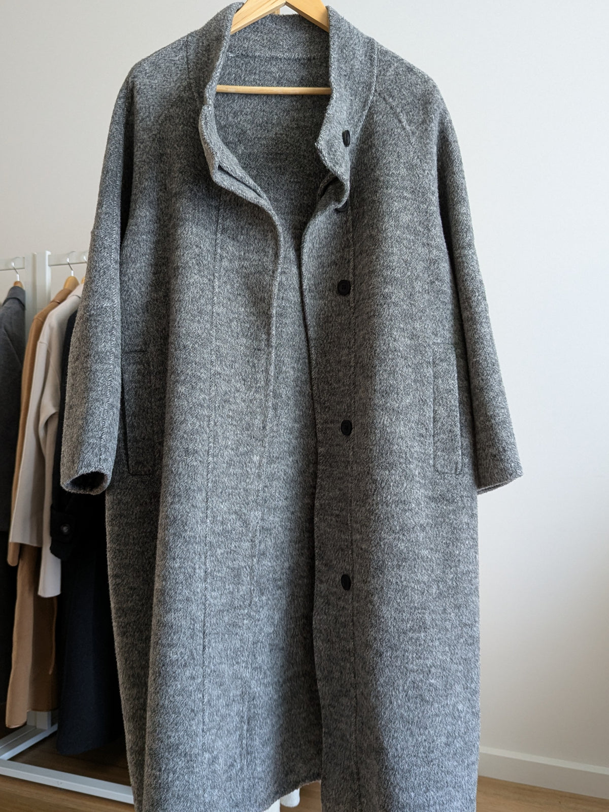 212 Wool Coat Grey S 12-16