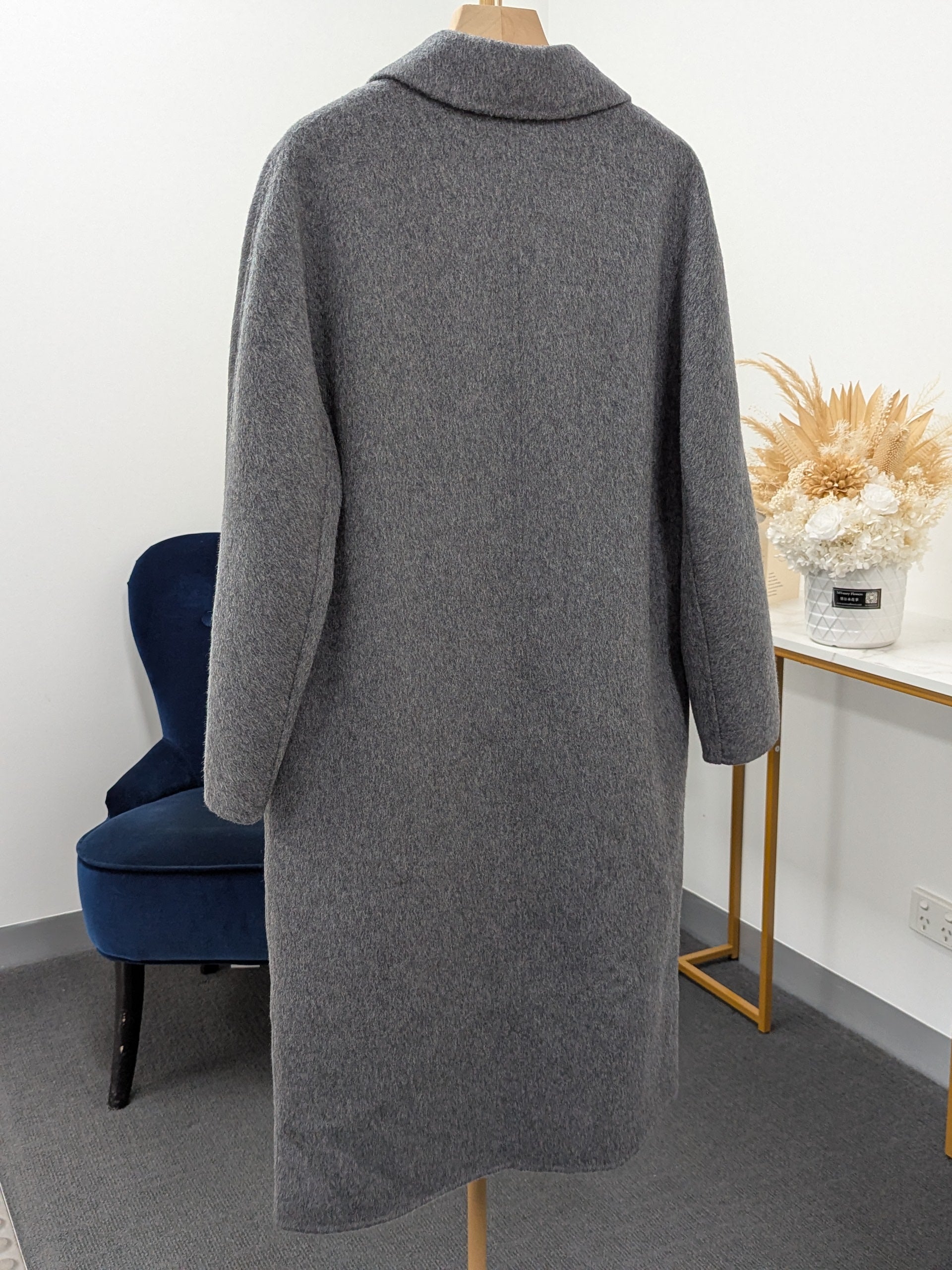 011 100% Wool Grey