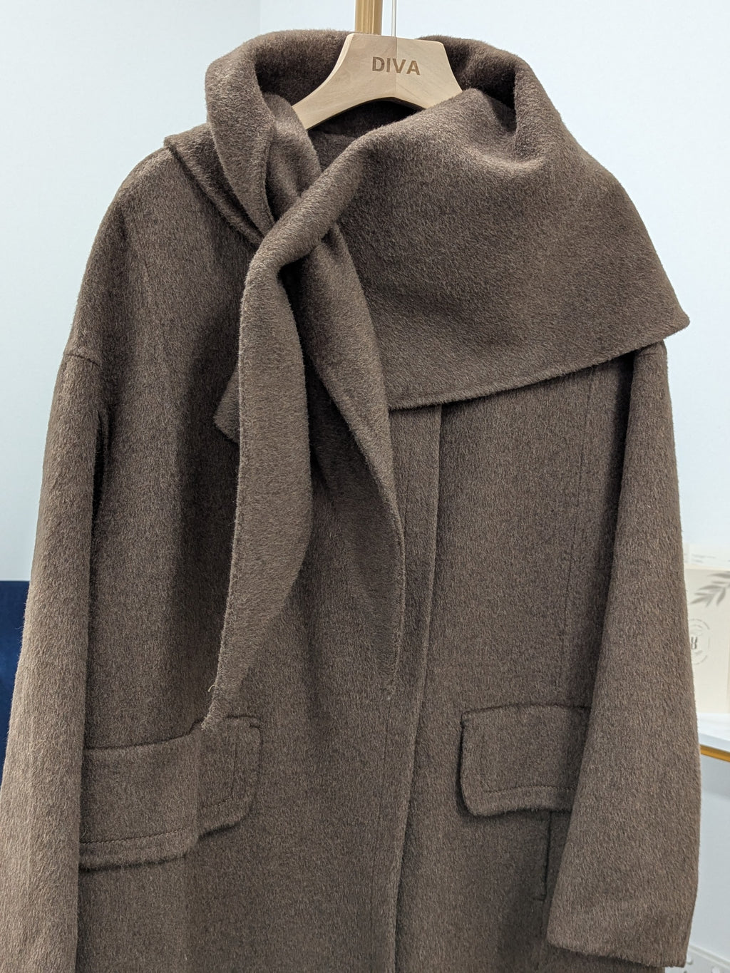 Pure Wool Coat Warehouse Try-On Welcome 212 Size S8-12 100% Wool