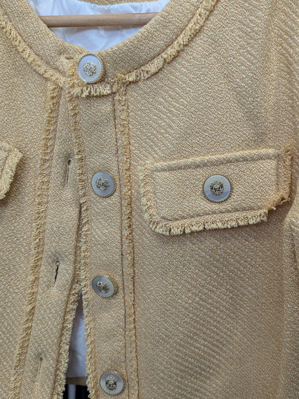 214 Goose Down Tweed Jacket