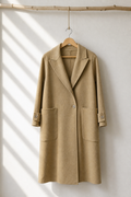 023 100% Wool Coat Light Camel M 14-16