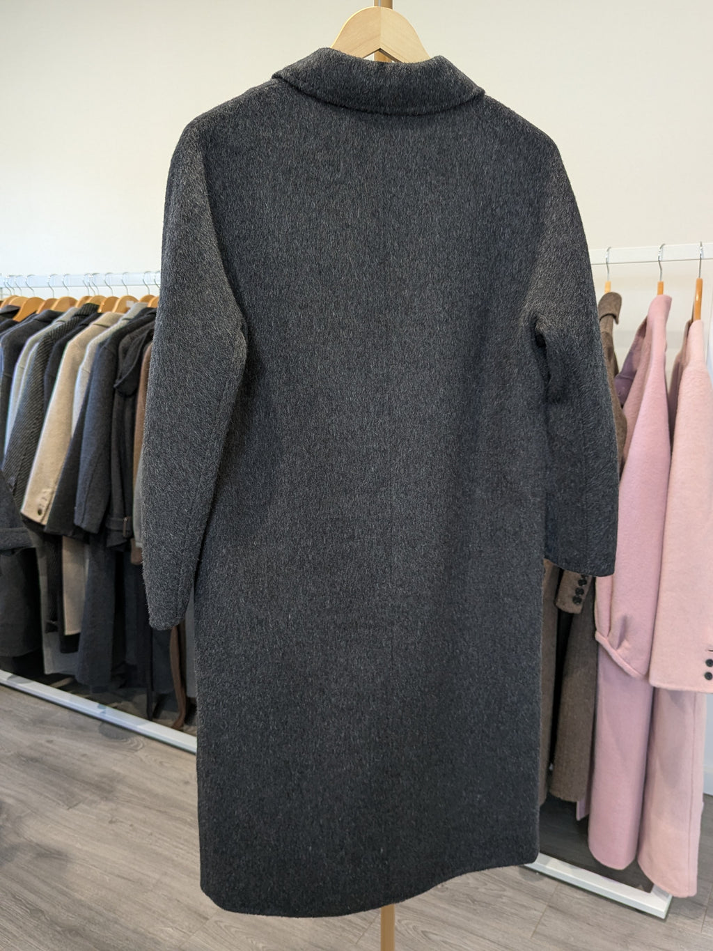 021 Cashmere blend wool Charcoal