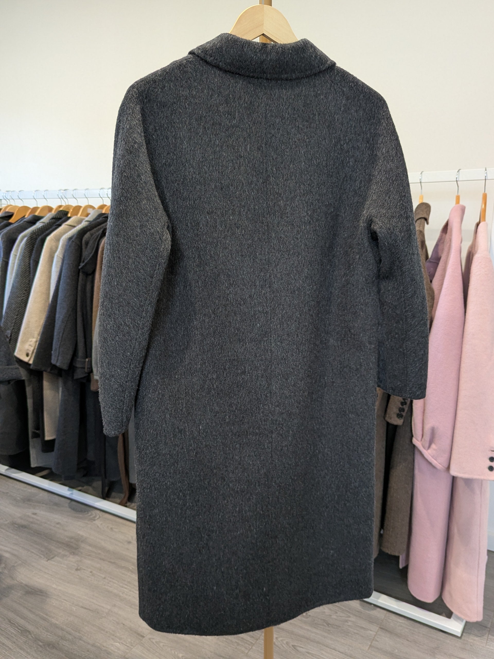 021 Cashmere blend wool Charcoal