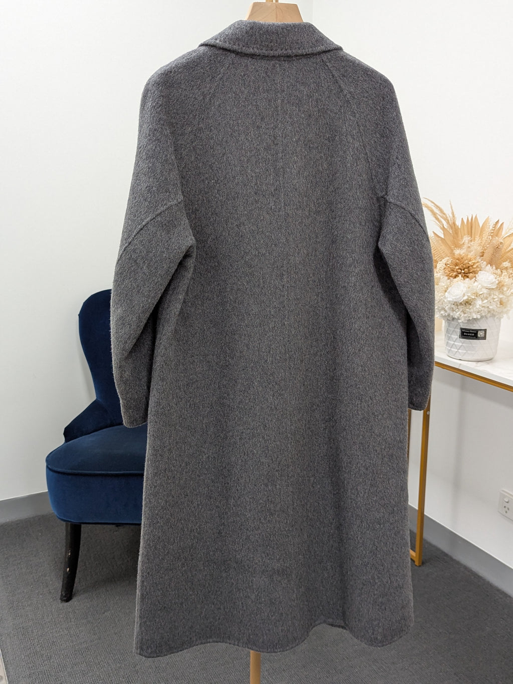 010 100% Wool Grey