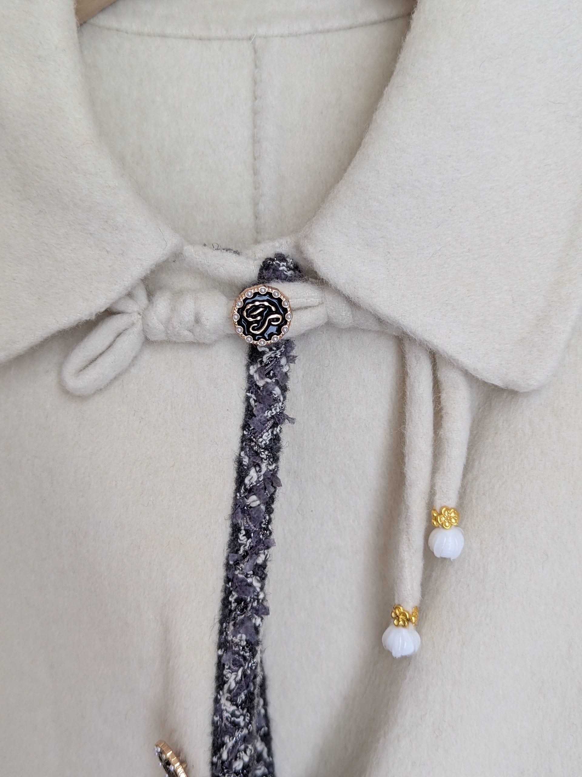 Brand New Pure Wool Coat FREE SHIPPING High Quality Wool 074 Size 8-10