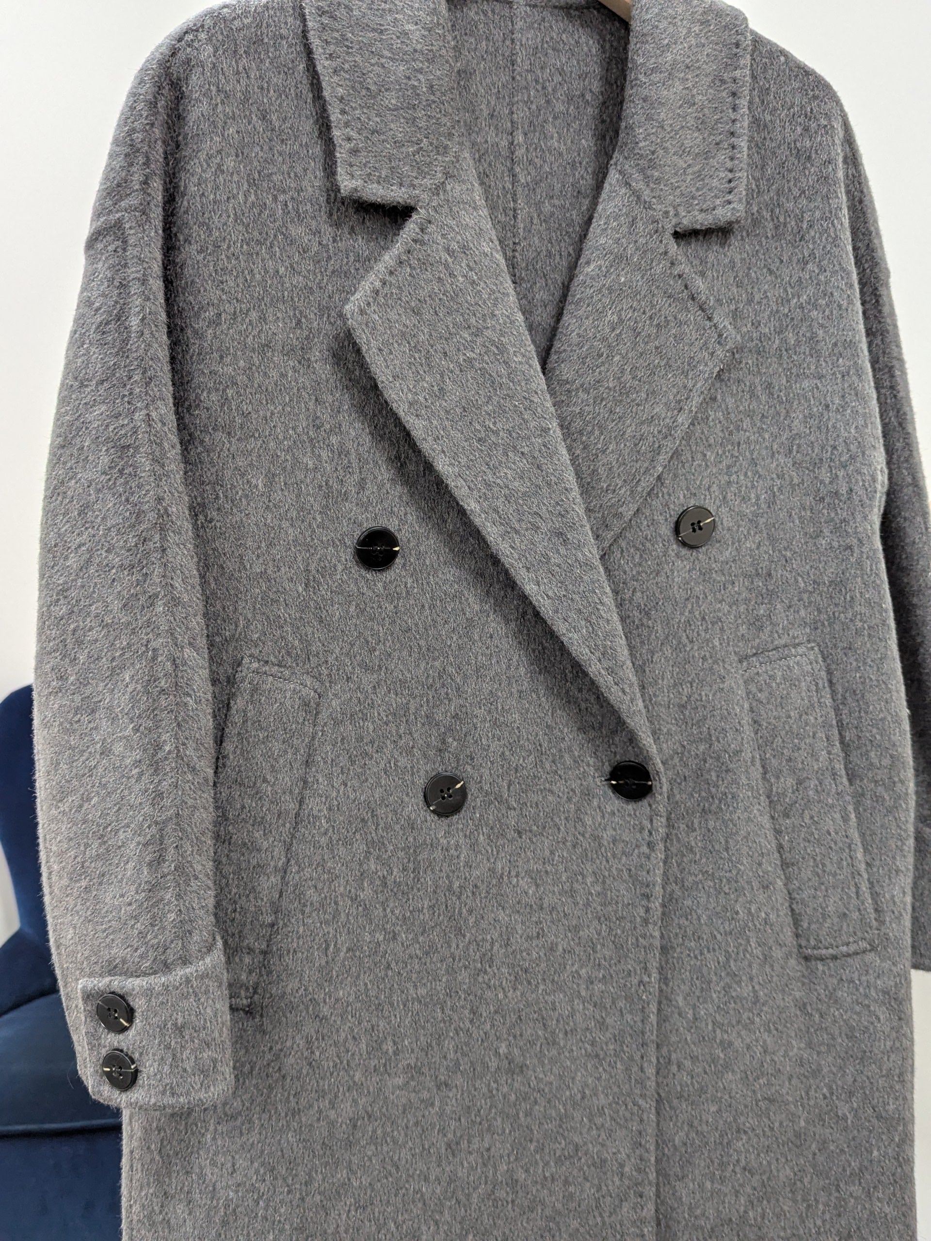 009 100% Wool Grey
