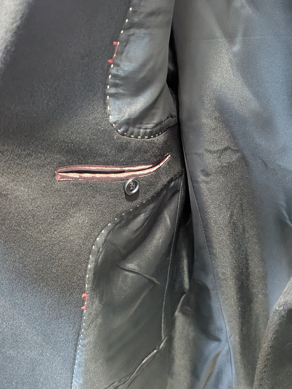 022 Men's 100% Wool Coats Black Brown