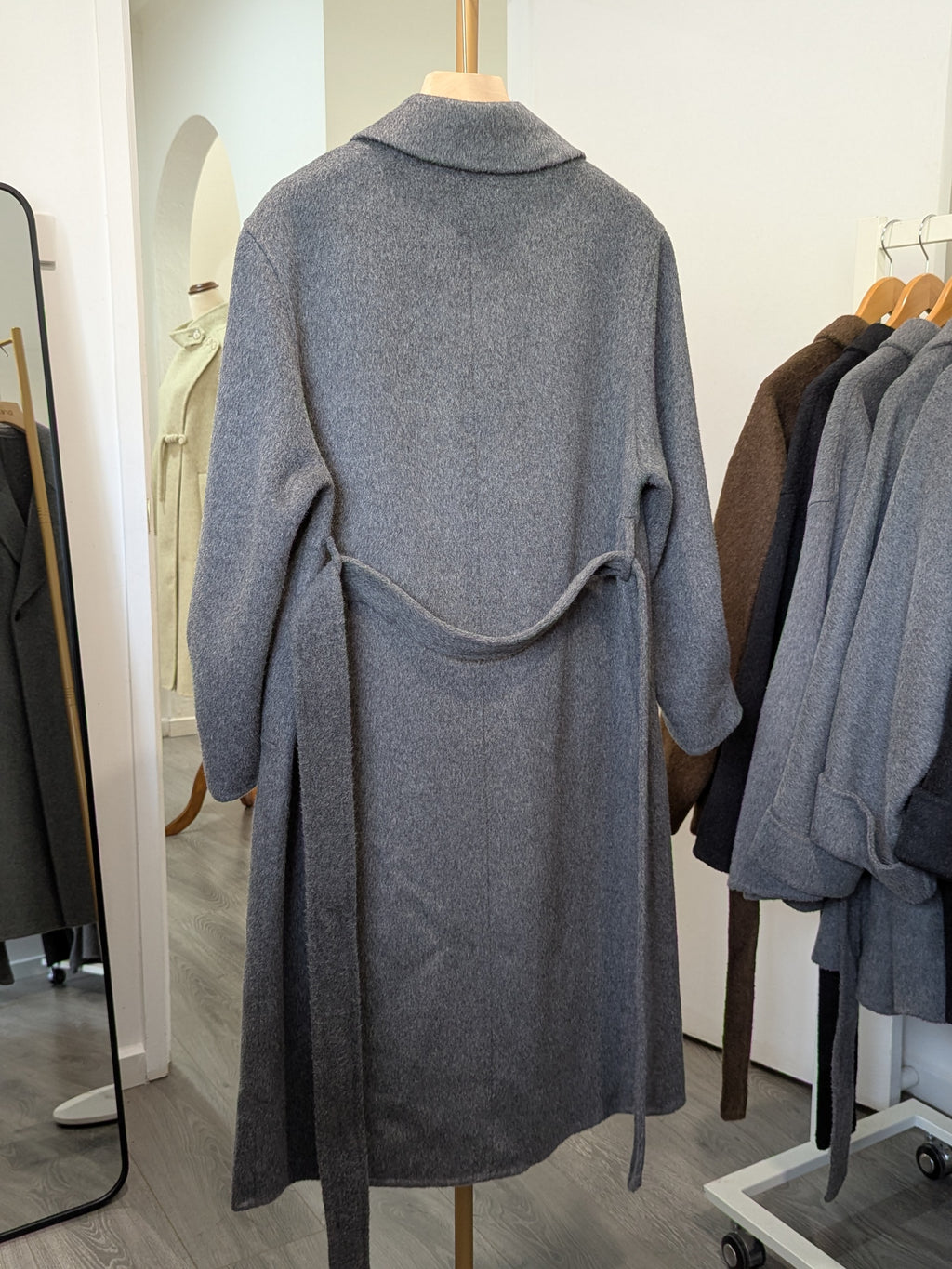 005 Cashmere blend Grey