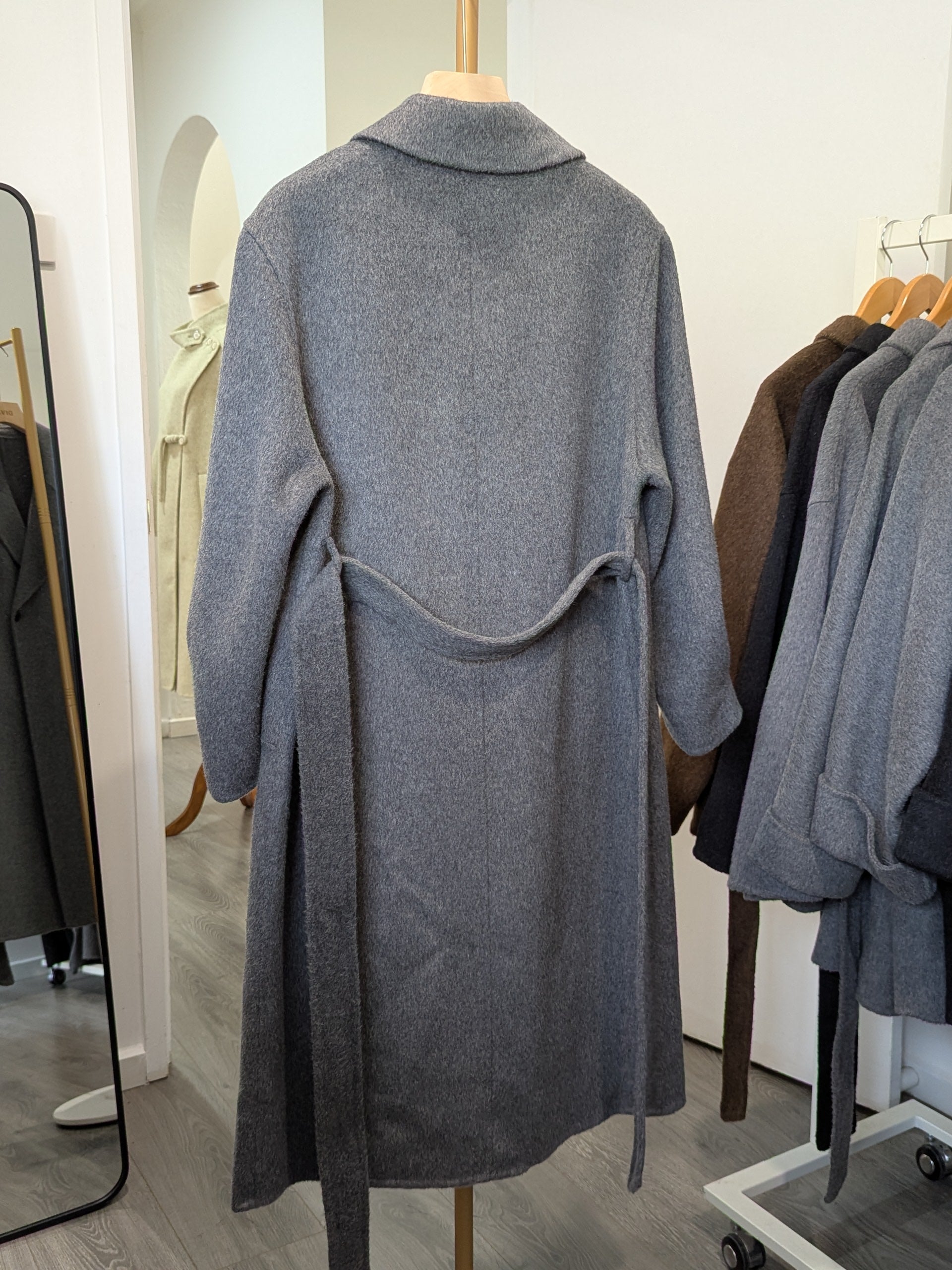 005 Cashmere blend Grey