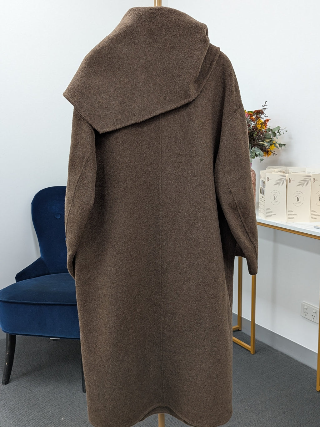 Pure Wool Coat Warehouse Try-On Welcome 212 Size S8-12 100% Wool