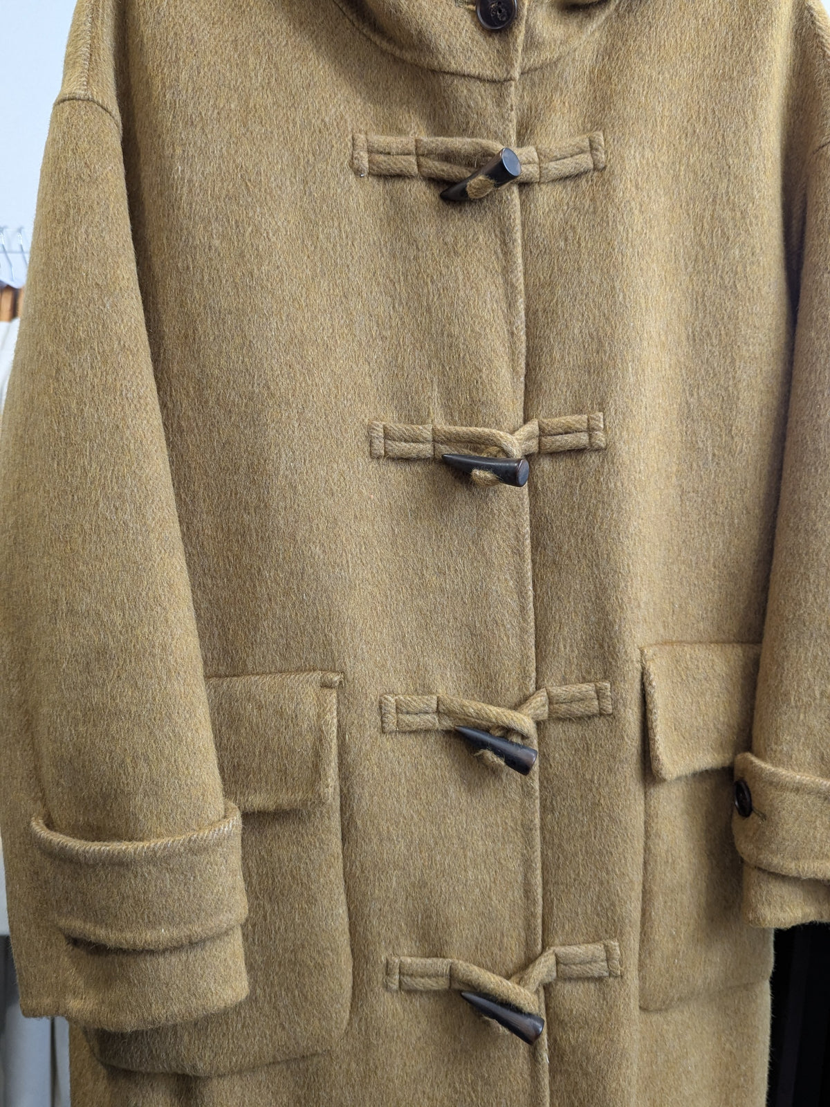 287 100% Wool Coat Light Camel M 12-16