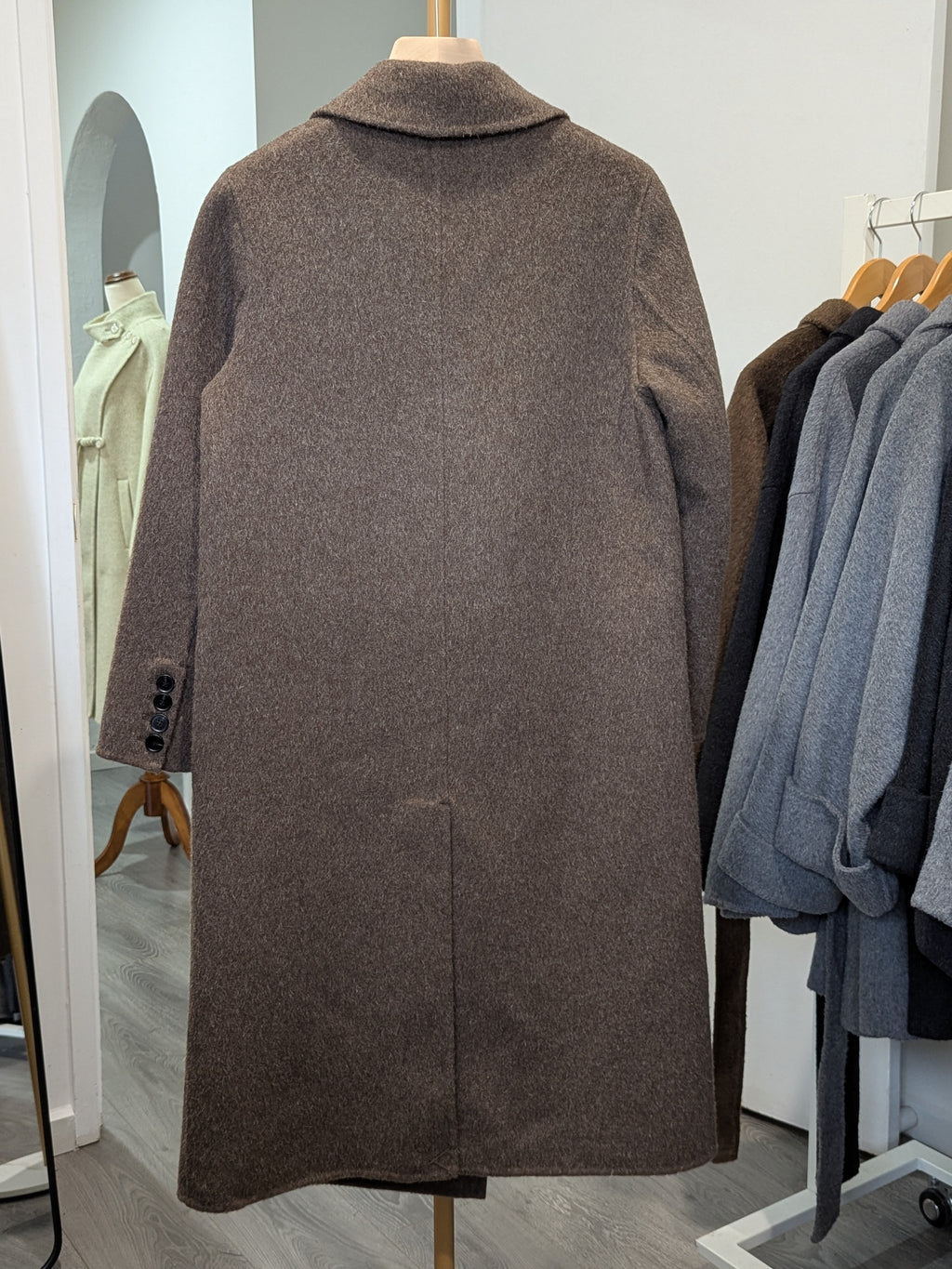 007 Cashmere blend Brown