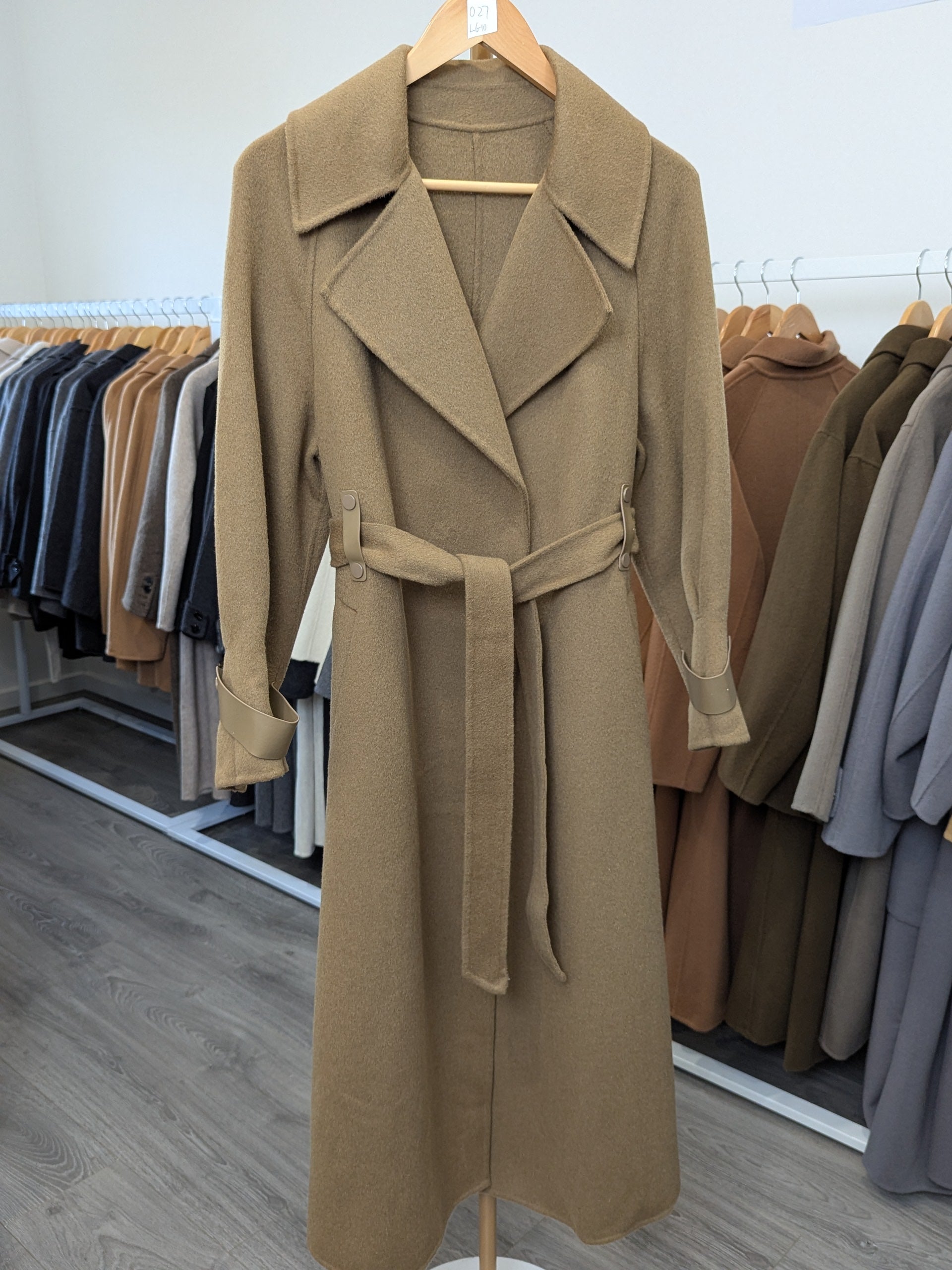 027 100% Wool Coat