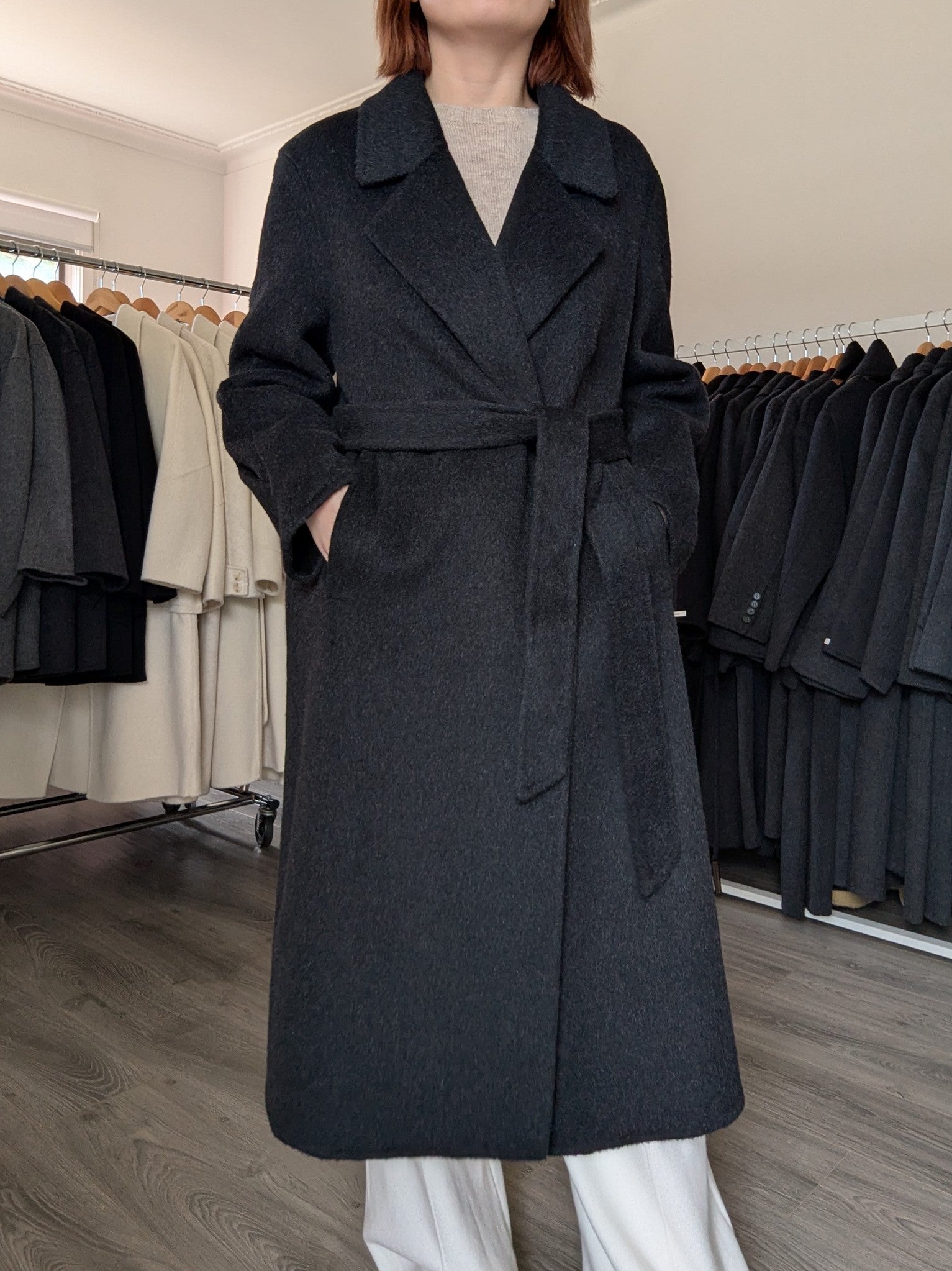 005 Cashmere blend Charcoal