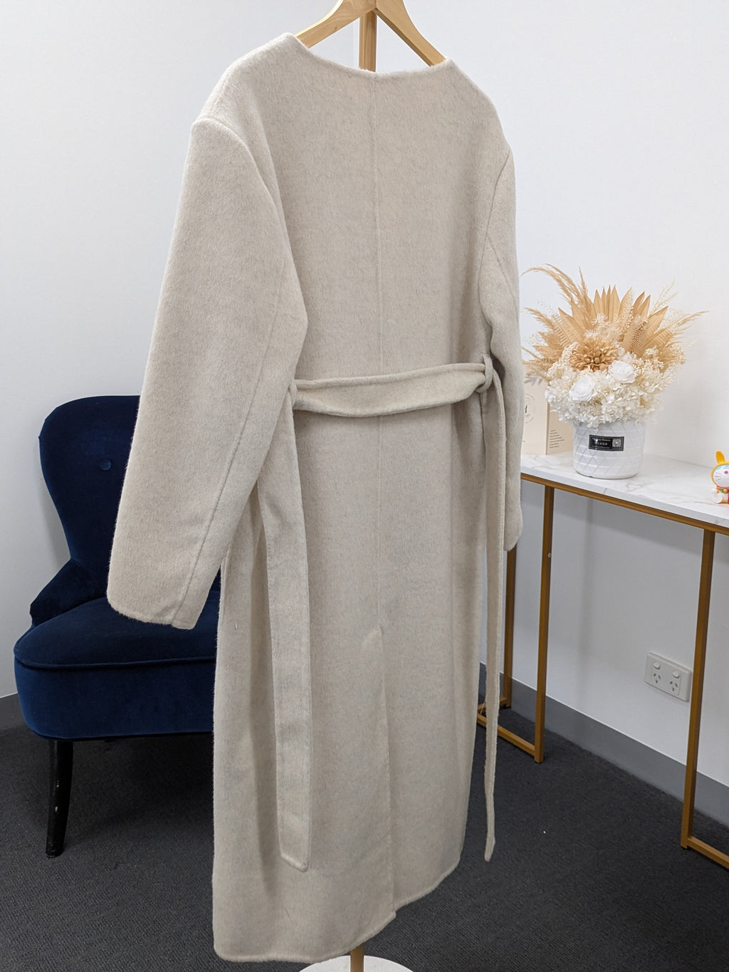100% Wool Coat Women Warehouse 248 with Scarf