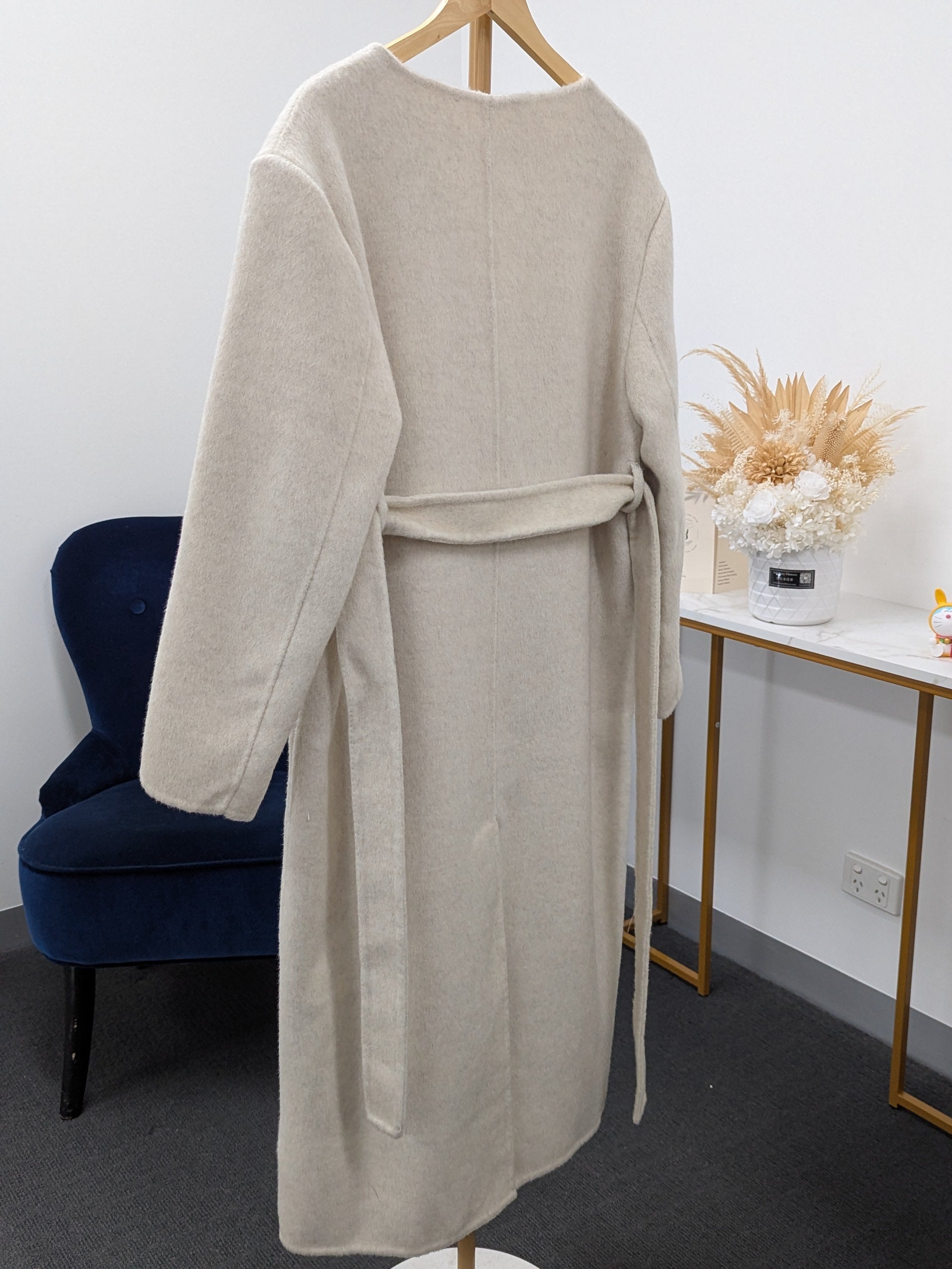 100% Wool Coat Women Warehouse 248 with Scarf