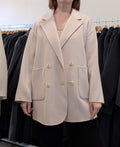 020 100% Wool Coat White