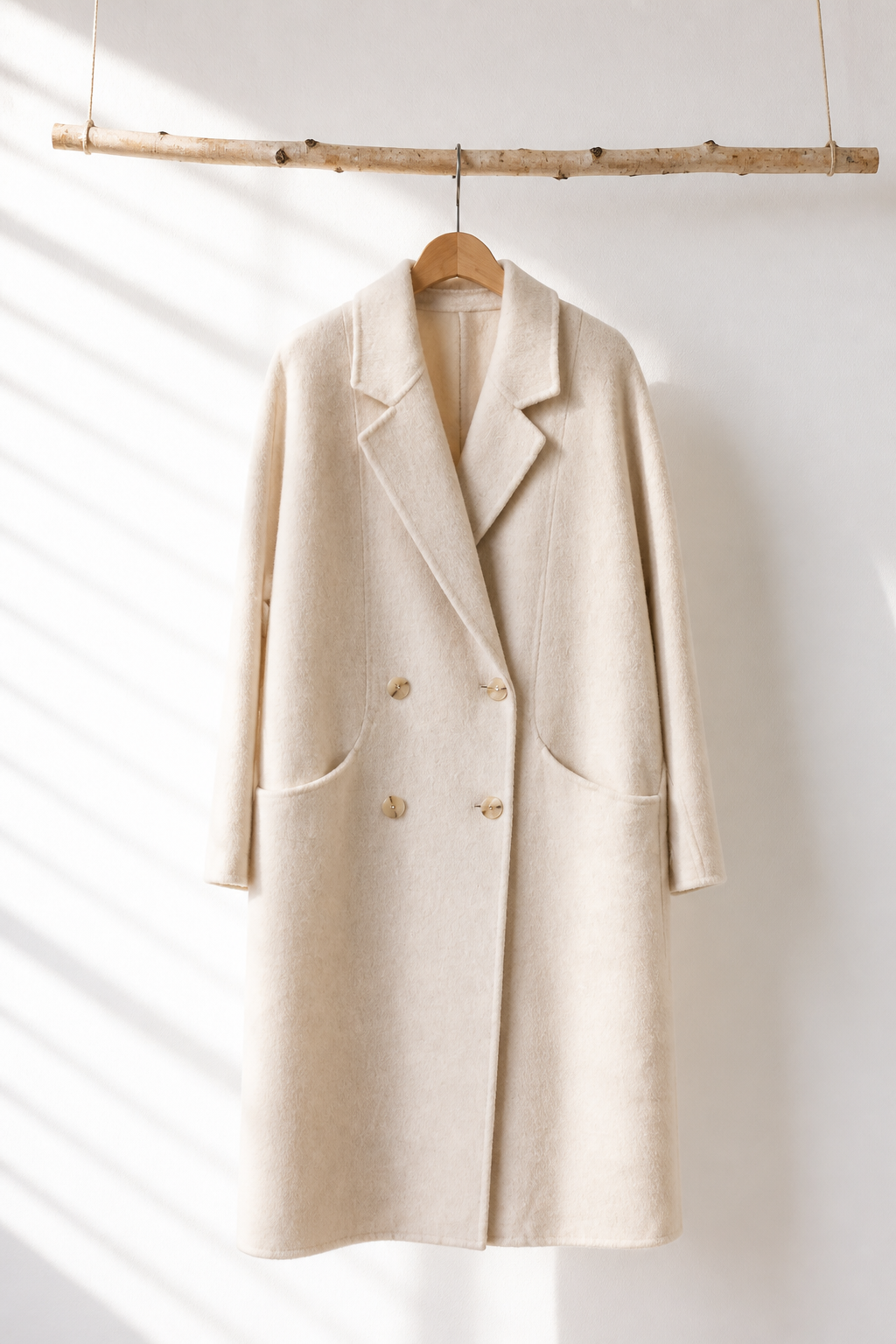 011 100% Wool Cream M 10-14