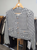 216 Goose Down Tweed Jacket