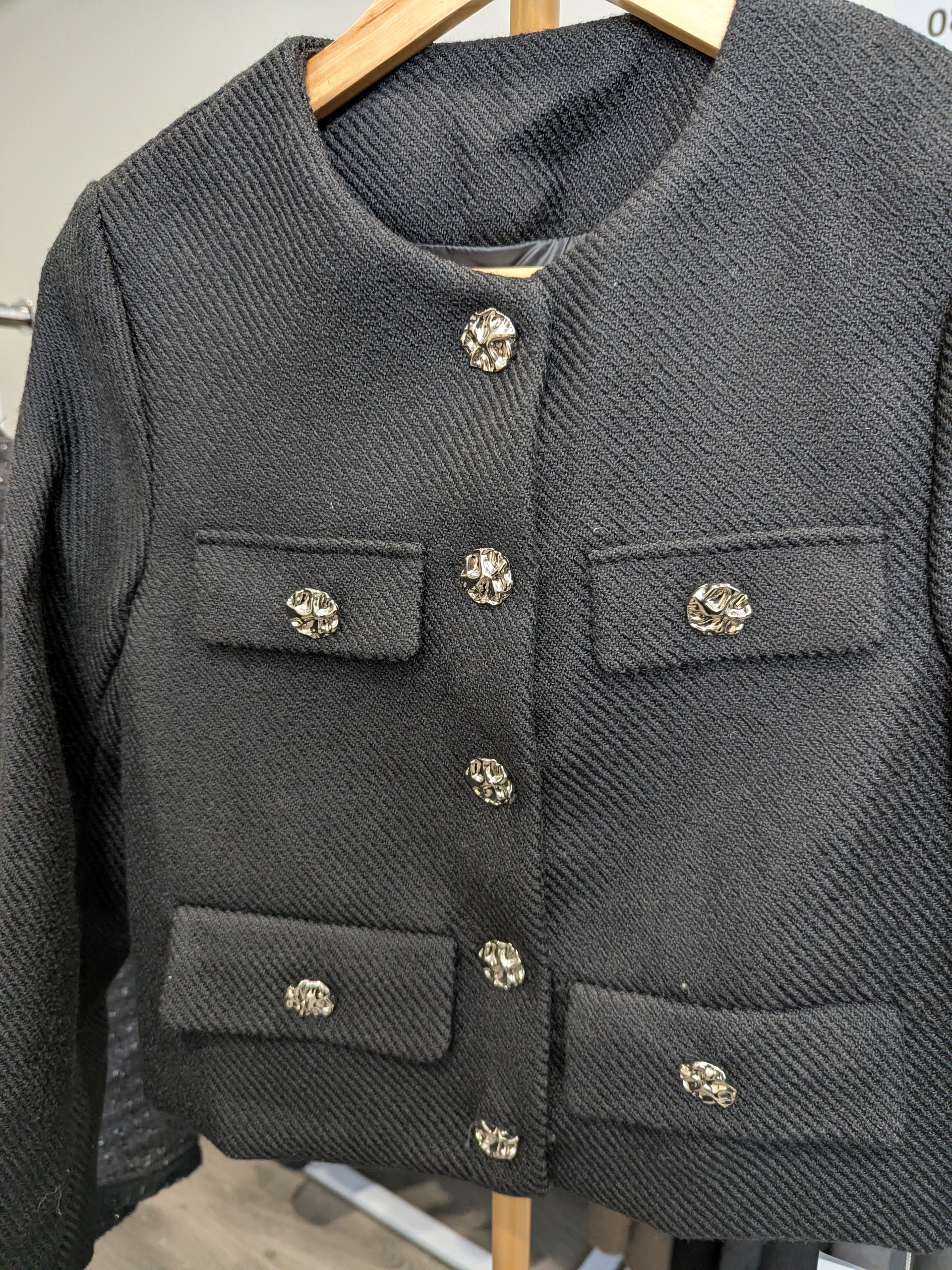 211 Goose Down Tweed Jacket