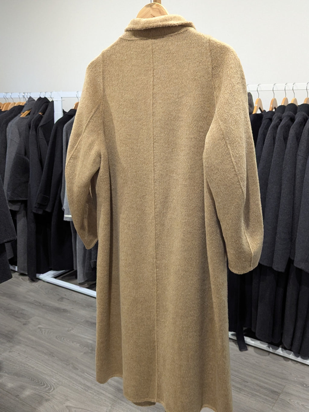 143 100% Wool Coat Light Tan S 8-12