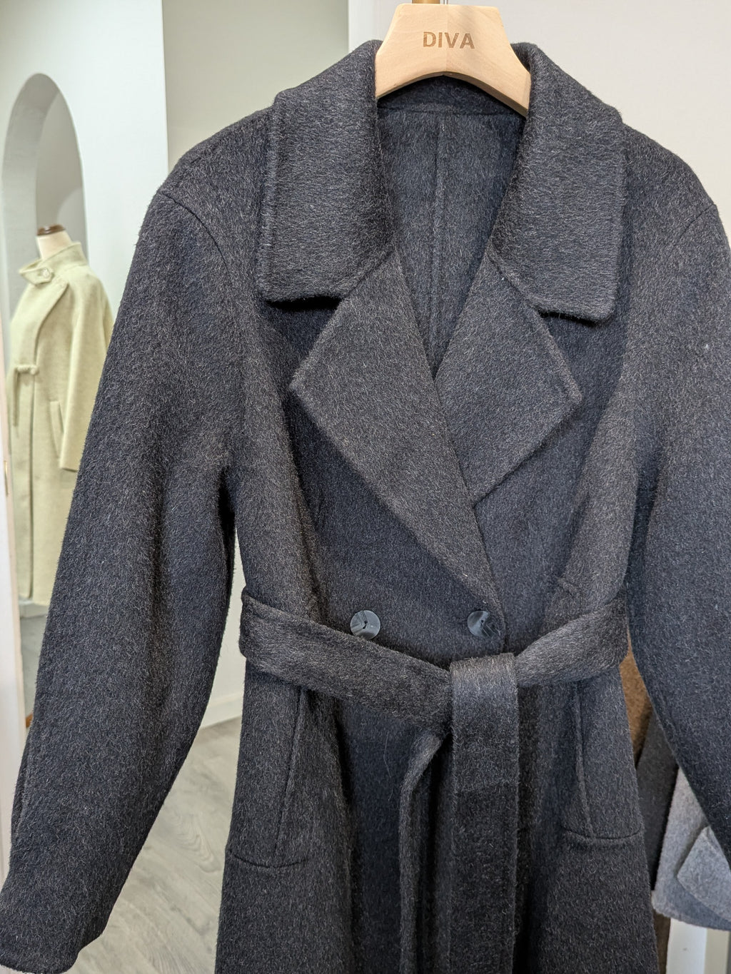 005 Cashmere blend Charcoal