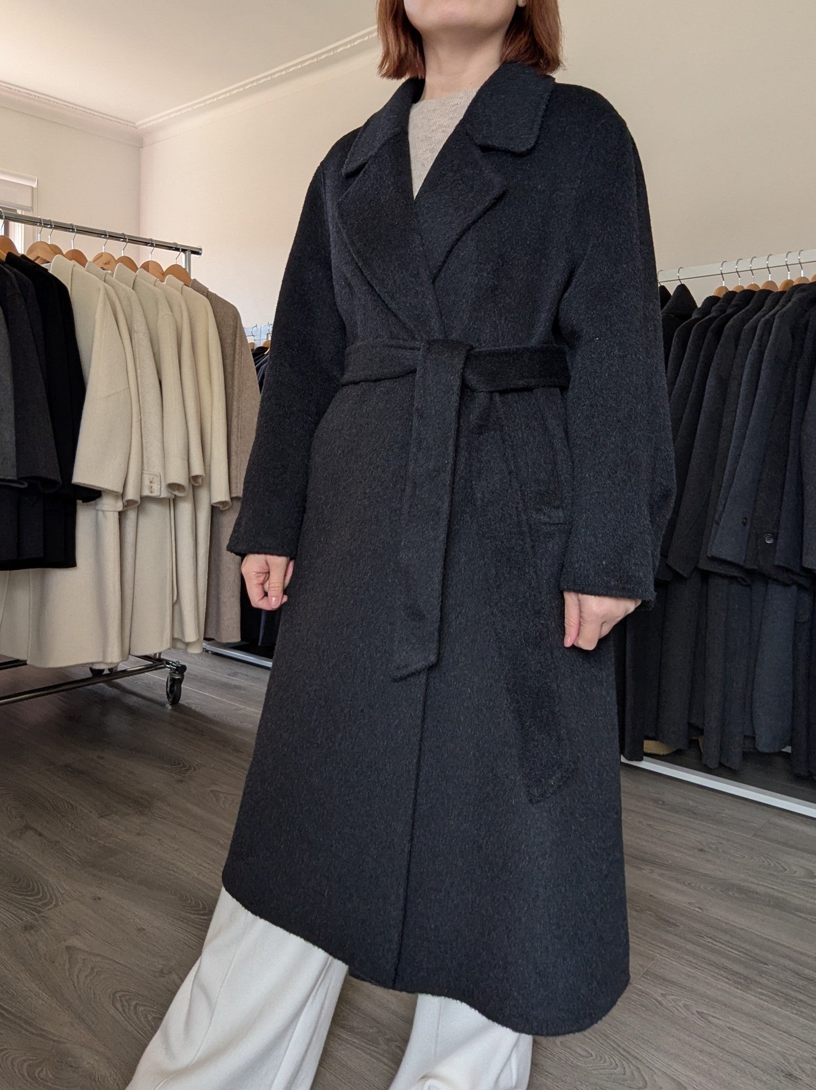 005 Cashmere blend Charcoal