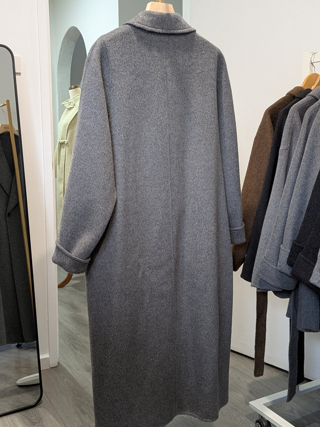 006 Cashmere blend Grey