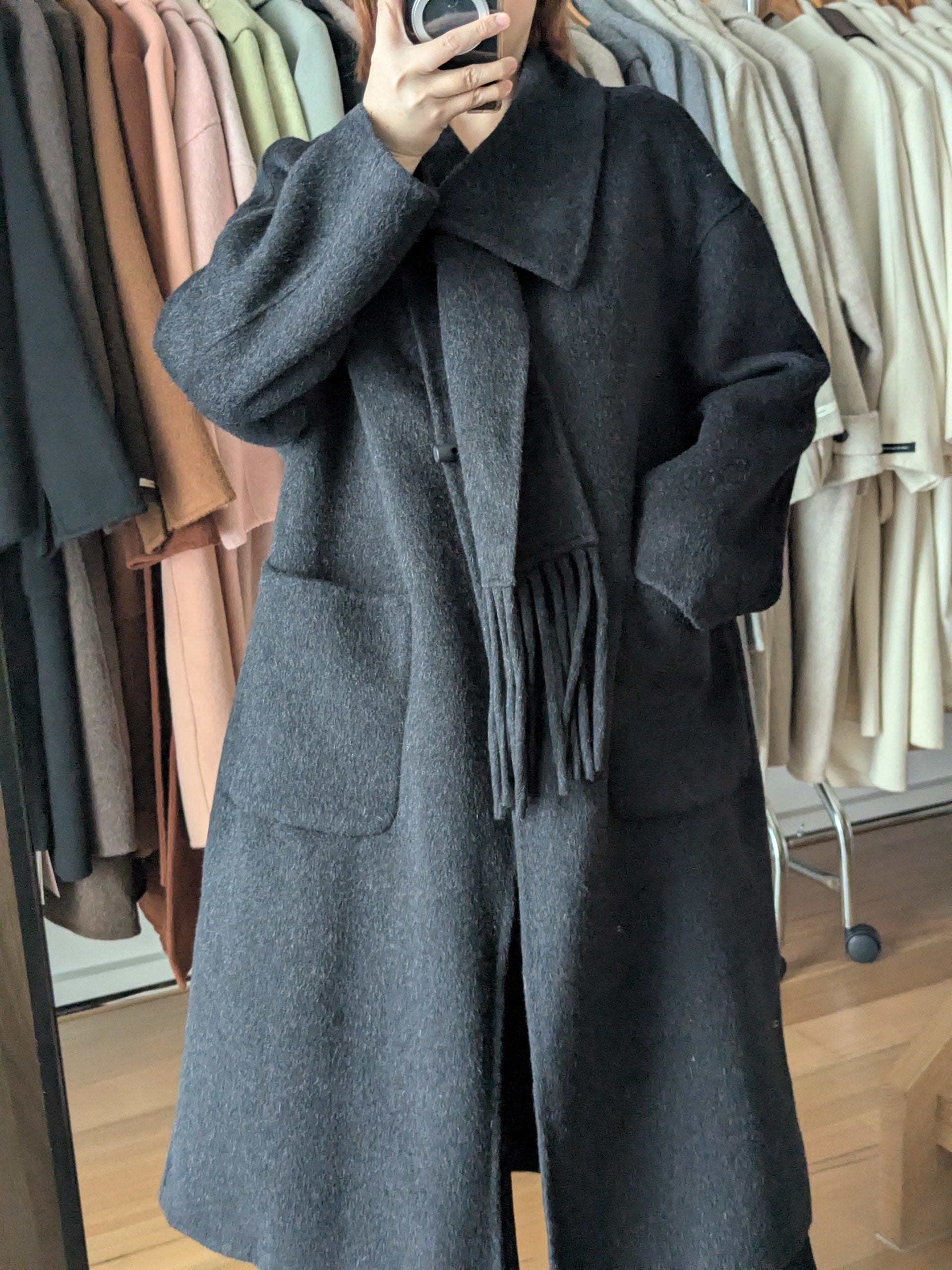 Pure Wool Coat Hand Made 193 Size M8-12 Brand New