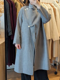 Brand New Pure Wool Coat FREE SHIPPING High Quality Wool 047 Size S M