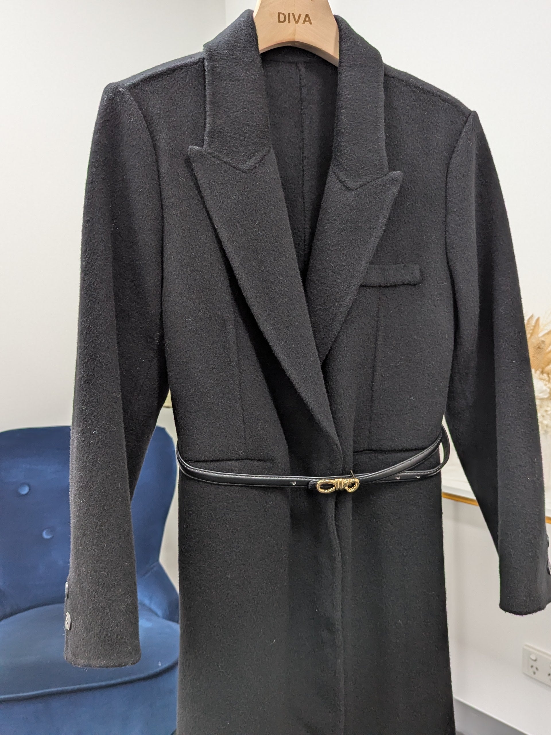 008 100% Wool Black