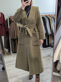 230 80% Wool Coat Olive M 10-12